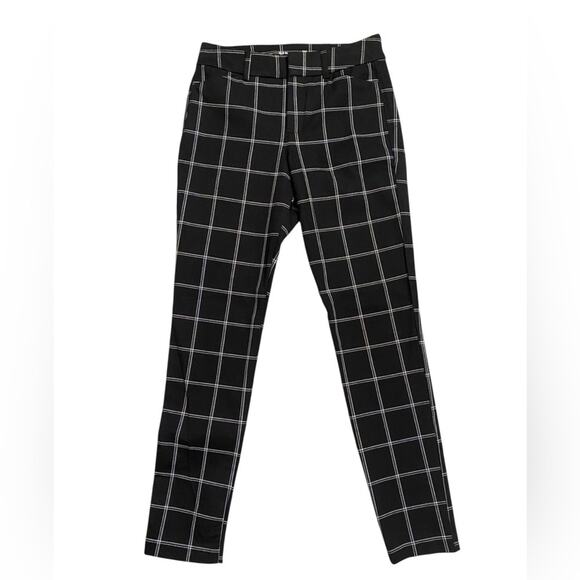 Old Navy Pants - Old Navy Women's Black Plaid Skinny Pants